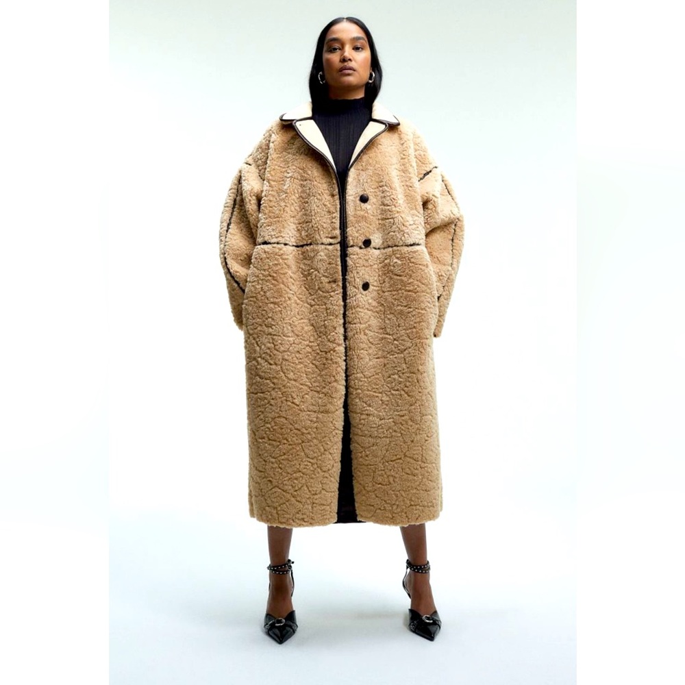 Teddy fleece coat